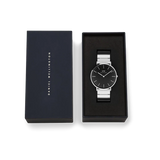 Daniel Wellington Classic Piano Link Onyx Silver Watch 40mm