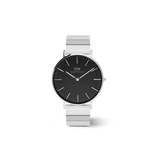 Daniel Wellington Classic Piano Link Onyx Silver Watch 40mm