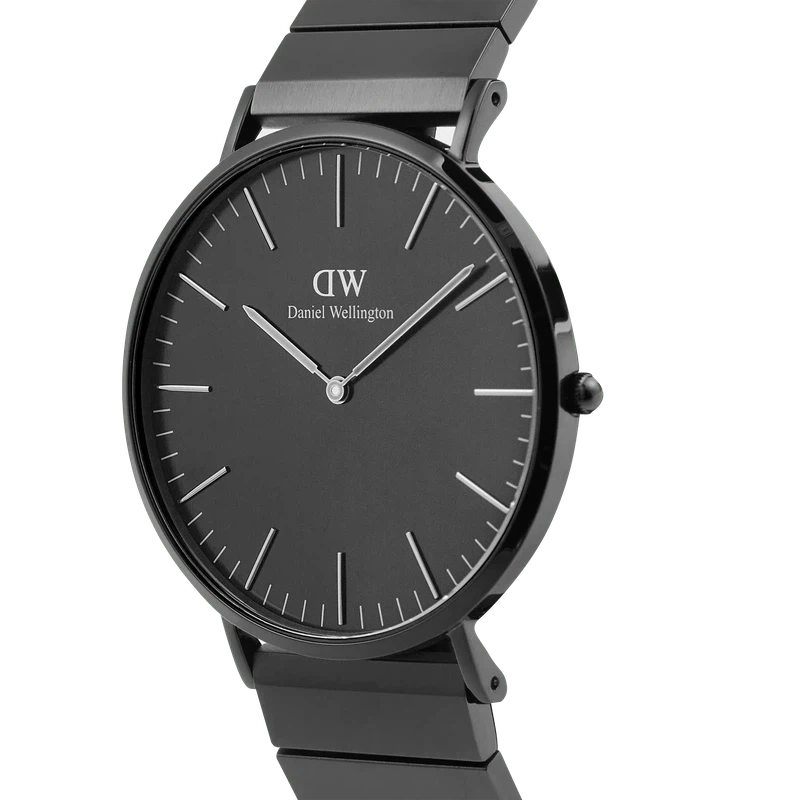 Daniel Wellington Classic Piano Link Onyx Unitone Watch 40mm