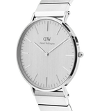 Daniel Wellington Classic Piano Link Silver Unitone Watch 40mm