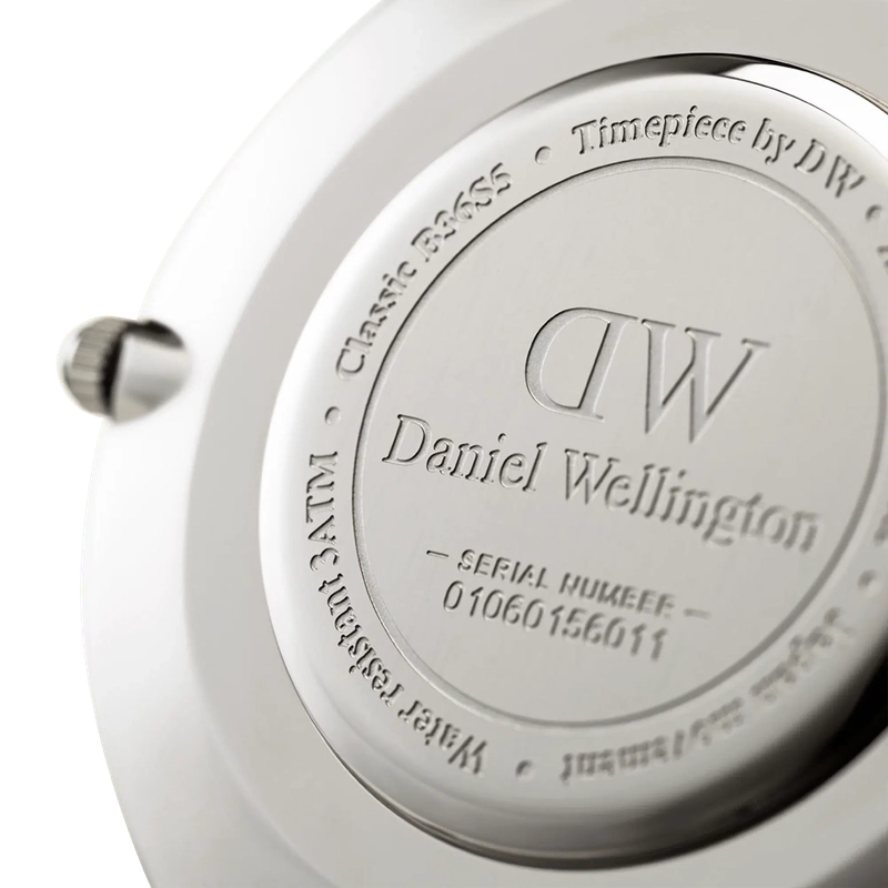 Daniel Wellington Classic Southampton Silver Eggshell White 36mm Watch