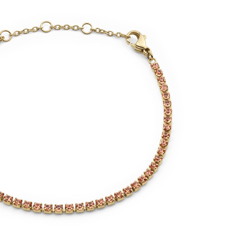 Daniel Wellington Classic Tennis Bracelet Apricot Gold