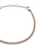 Daniel Wellington Classic Tennis Bracelet Apricot Silver