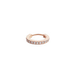 Daniel Wellington Crystal Hoop Earring Rose Gold