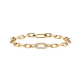 Daniel Wellington Crystal Link Bracelet Gold