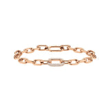 Daniel Wellington Crystal Link Bracelet Rose Gold