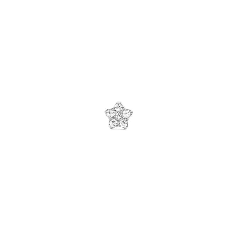 Daniel Wellington Crystal Star Stud Silver