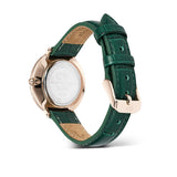 Daniel Wellington Crystalline Bezel Green Croc Rose Gold