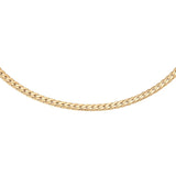 Daniel Wellington Elan Flat Chain Necklace Gold