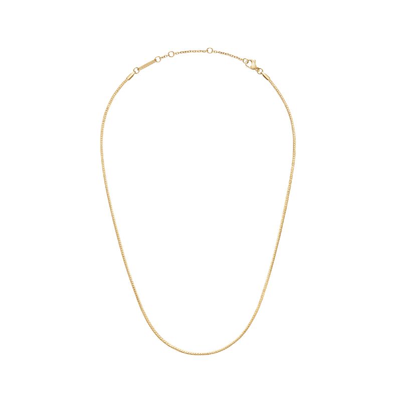 Daniel Wellington Elan Flat Chain Necklace Gold