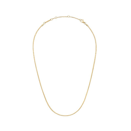 Daniel Wellington Elan Flat Chain Necklace Gold