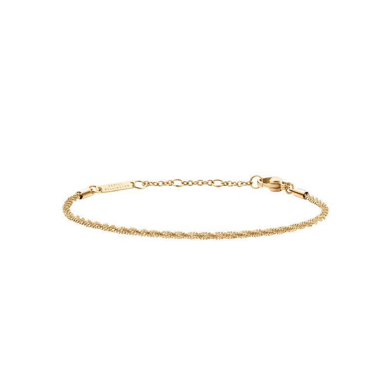 Daniel Wellington Elan Twisted Chain Bracelet Gold