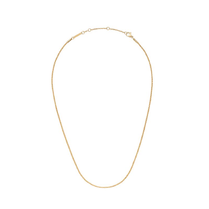 Daniel Wellington Elan Twisted Chain Necklace Gold