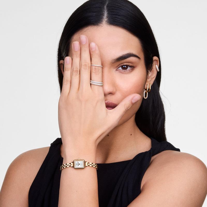 Daniel Wellington Elegant Pavé Rose Gold Sparkling Ring