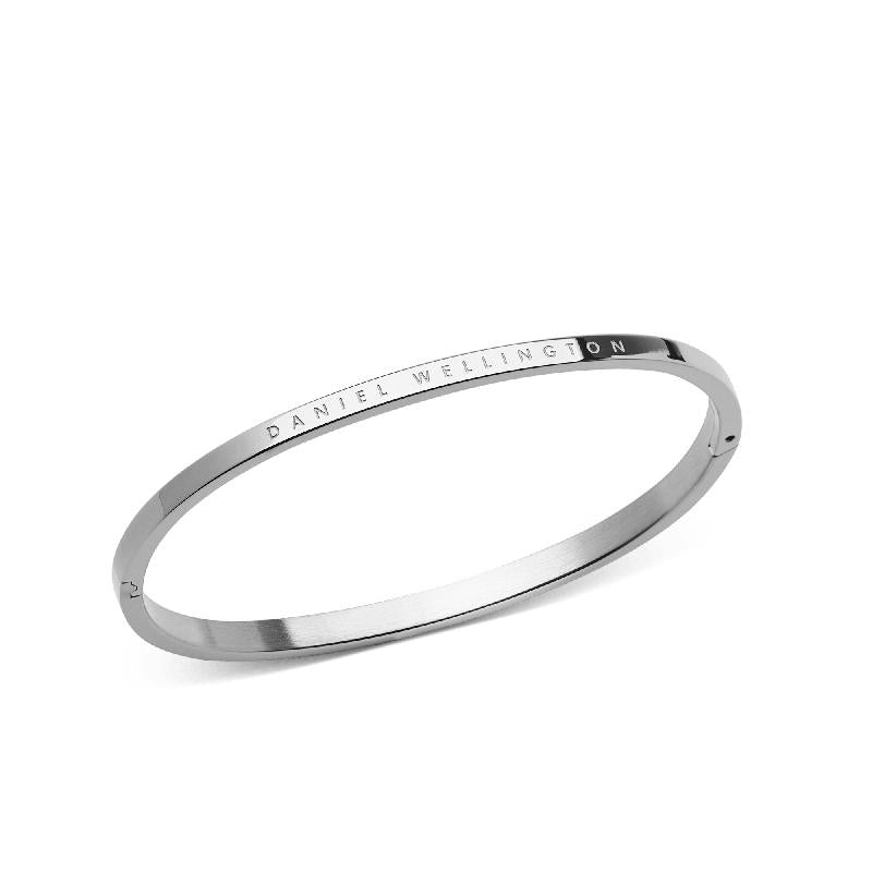 Daniel Wellington Elegant Silver Classic Bangle Bracelet
