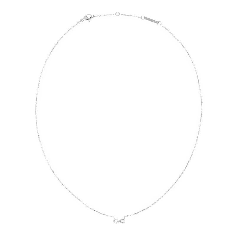 Daniel Wellington Elegant Silver Mirelle Infinity Necklace