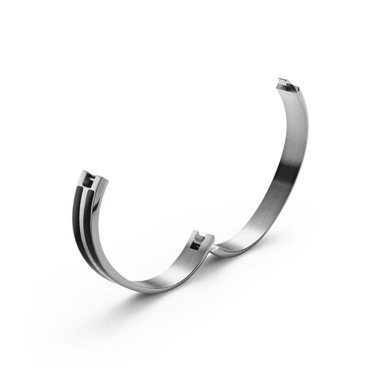 Daniel Wellington Emalie Infinite Bracelet Black Silver