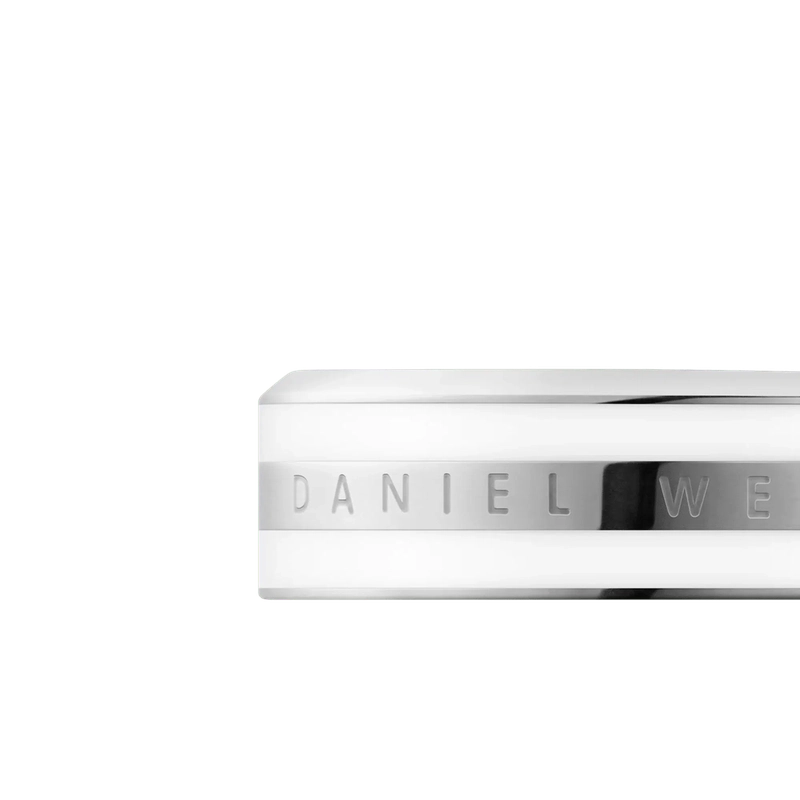 Daniel Wellington Emalie Ring Satin White Silver