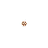 Daniel Wellington Flower Stud Rose Gold