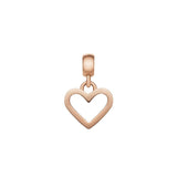 Daniel Wellington Heart Contour Charm Rose Gold