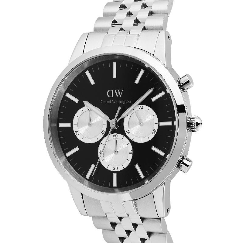 Daniel Wellington Iconic 5‑Link Chronograph Watch