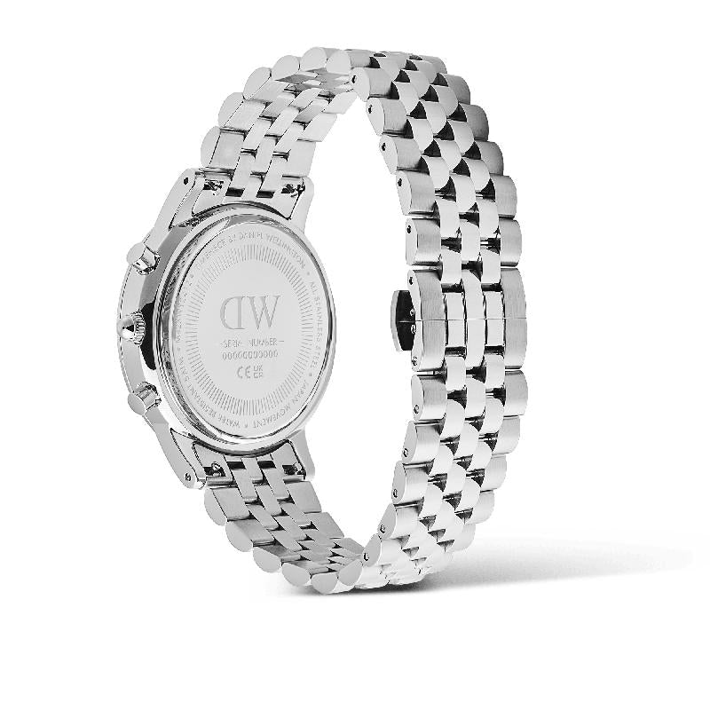 Daniel Wellington Iconic 5‑Link Chronograph Watch