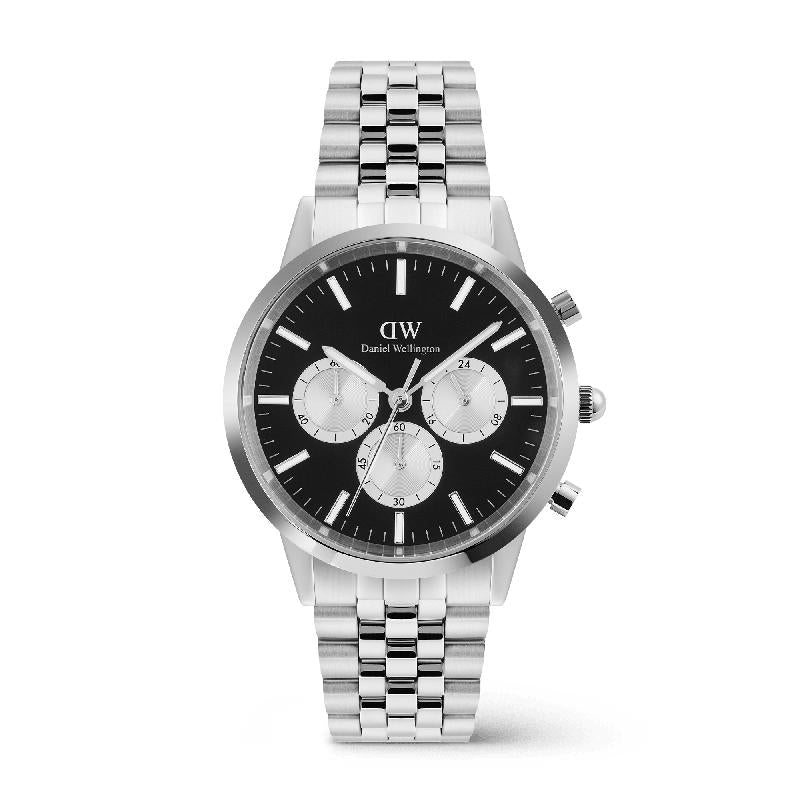 Daniel Wellington Iconic 5‑Link Chronograph Watch
