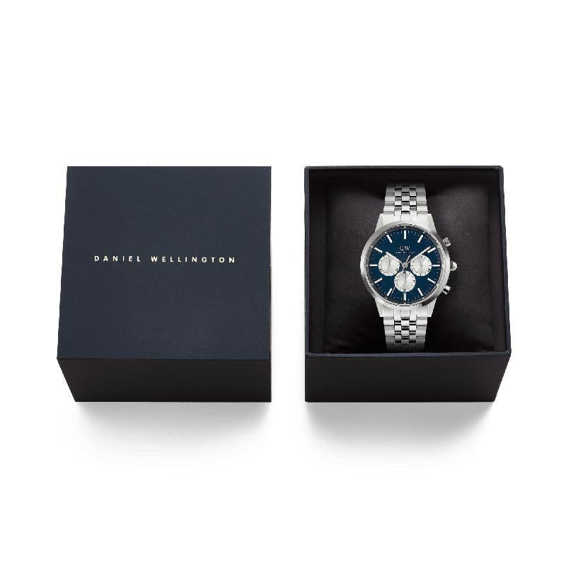 Daniel Wellington Iconic Arctic Panda Chronograph Watch