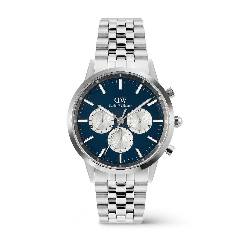 Daniel Wellington Iconic Arctic Panda Chronograph Watch