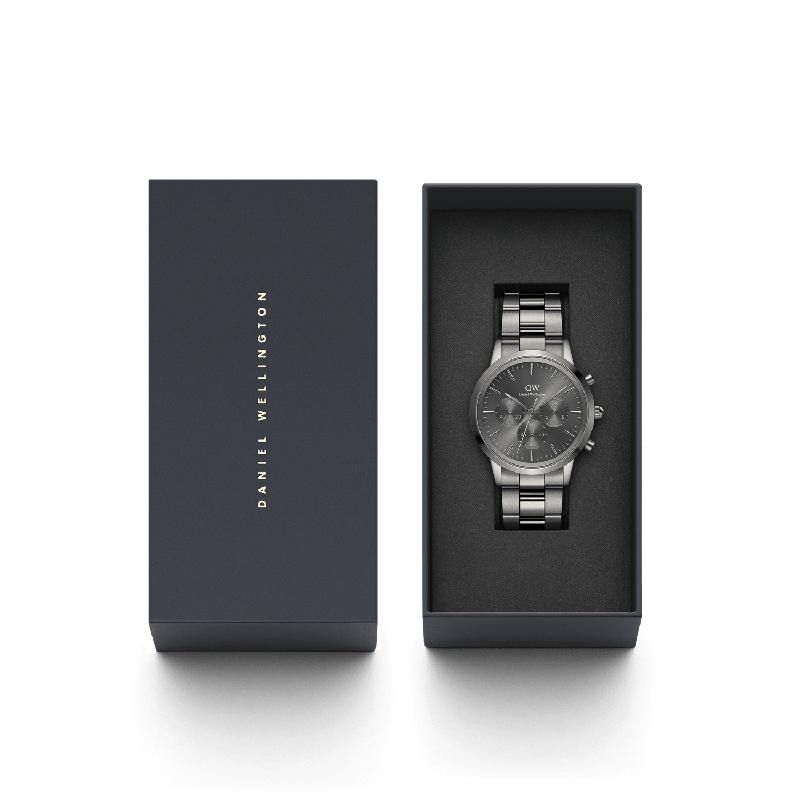 Daniel Wellington Iconic Chronograph Graphite Watch 42mm