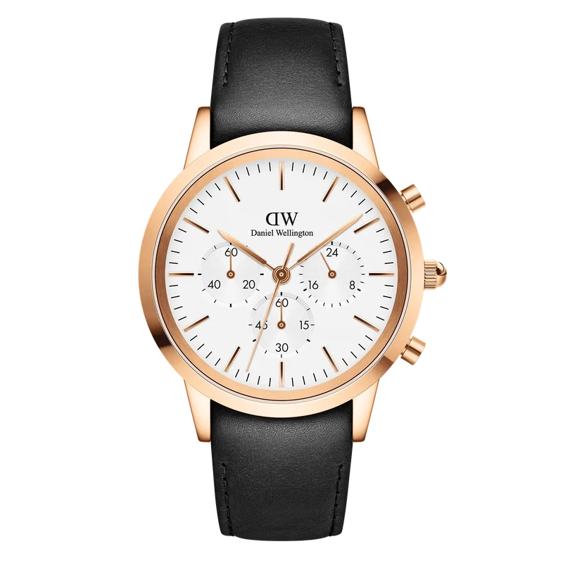 Daniel Wellington Iconic Chronograph Sheffield RG Watch 42mm