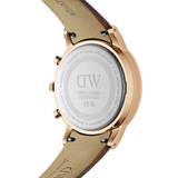 Daniel Wellington Iconic Chronograph St Mawes Amber RG Watch 42mm