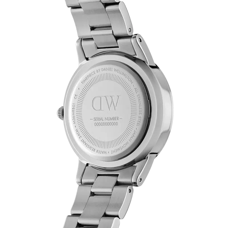 Daniel Wellington Iconic Link Arctic Silver Watch 40mm