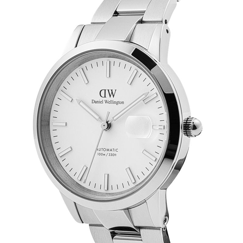 Daniel Wellington Iconic Link Automatic Silver Watch 40mm