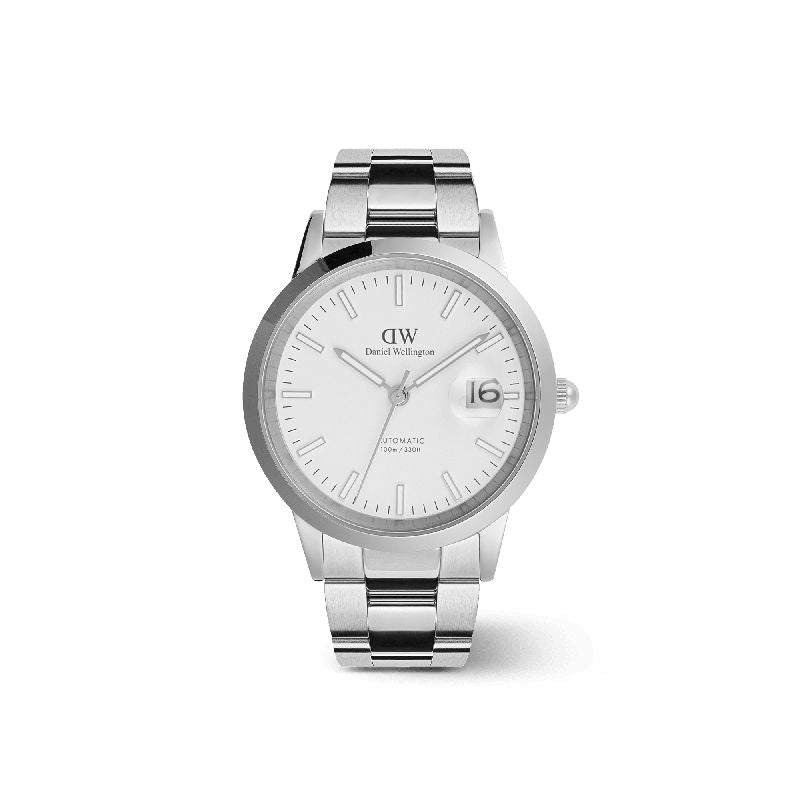 Daniel Wellington Iconic Link Automatic Silver Watch 40mm