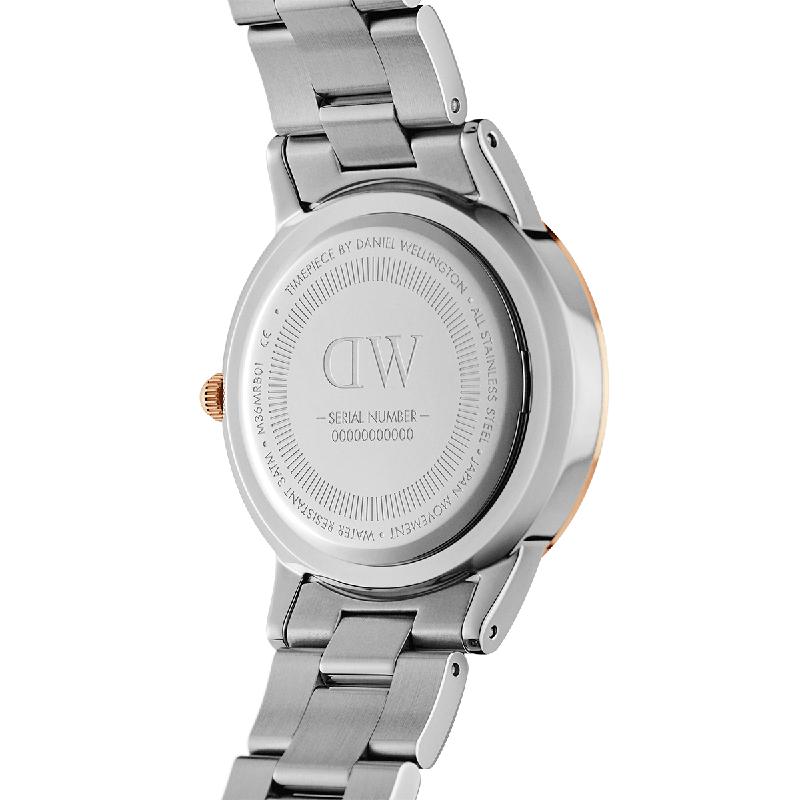 Daniel Wellington Iconic Link Lumine Rose Gold Watch 32mmn