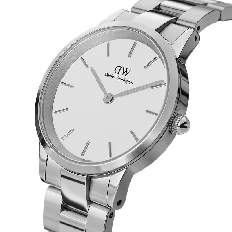 Daniel Wellington Iconic Link Silver Watch 28mm