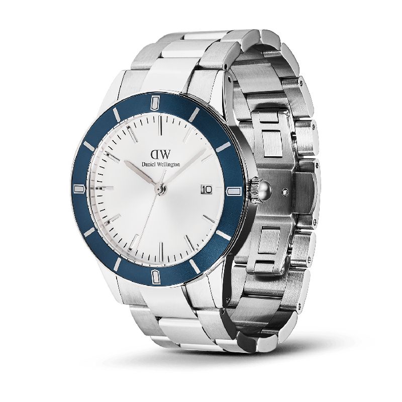 Daniel Wellington Iconic Paradigma Link Blue Bezel