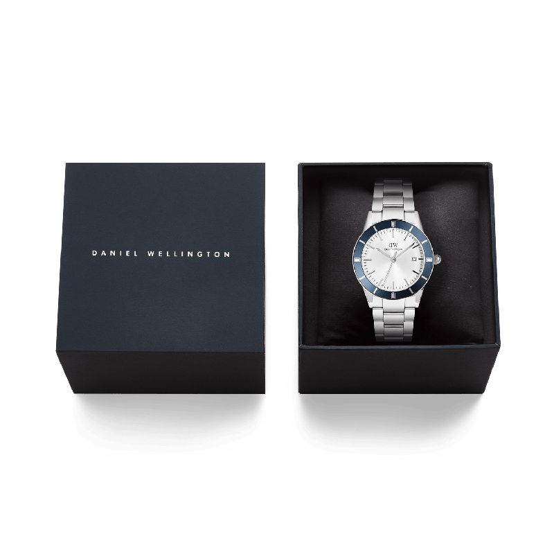 Daniel Wellington Iconic Paradigma Link Blue Bezel