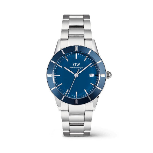 Daniel Wellington Iconic Paradigma Link Blue Enamel