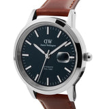 Daniel Wellington Iconic St Mawes Automatic Silver Watch 40mm