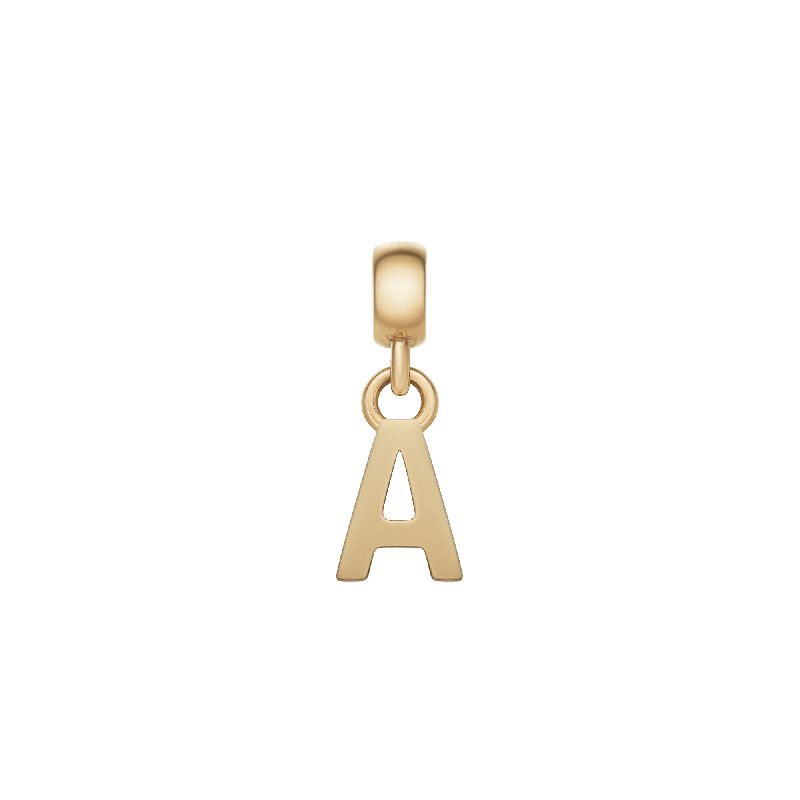 Daniel Wellington Letter A Charm Gold