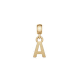 Daniel Wellington Letter A Charm Gold