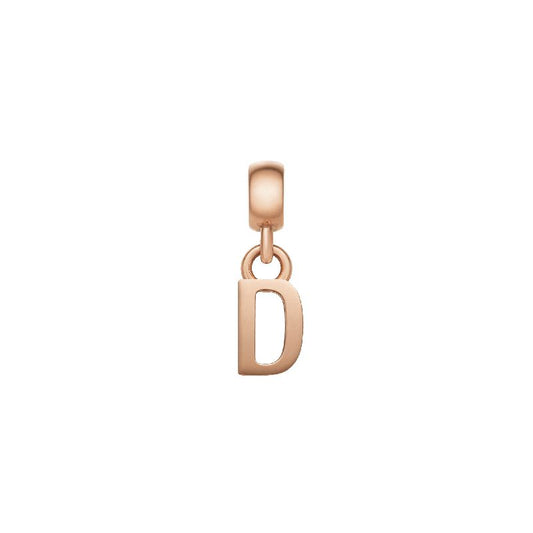 Daniel Wellington Letter D Charm Rose Gold