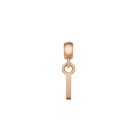 Daniel Wellington Letter I Charm Rose Gold