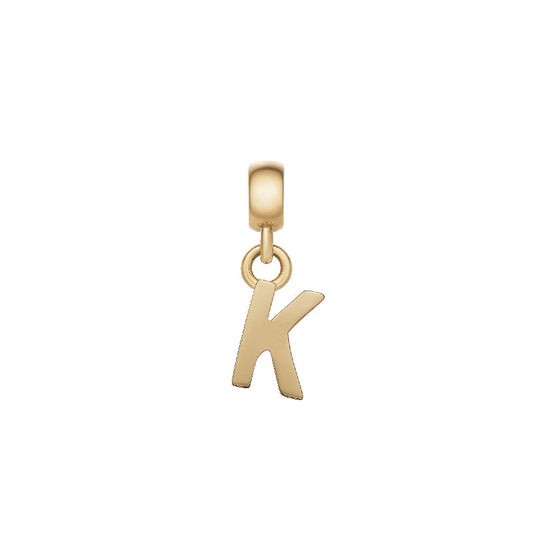 Daniel Wellington Letter K Charm Gold