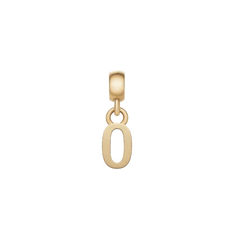 Daniel Wellington Letter O Charm Gold