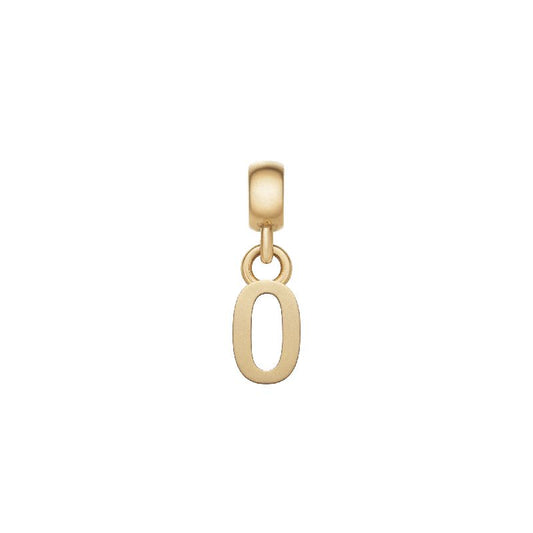 Daniel Wellington Letter O Charm Gold