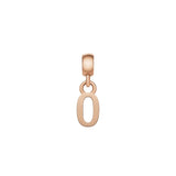 Daniel Wellington Letter O Charm Rose Gold