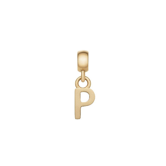 Daniel Wellington Letter P Charm Gold